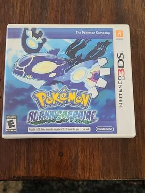 Nintendo Pokémon Alpha Sapphire Case And Game